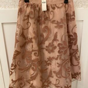 Anthropologie A-line skirt